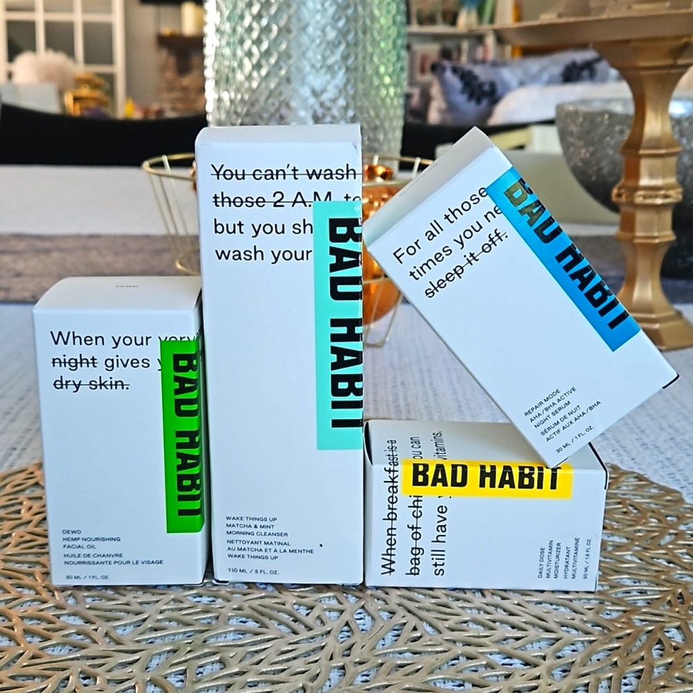 BAD HABIT 4 PACK FACE SKINCARE